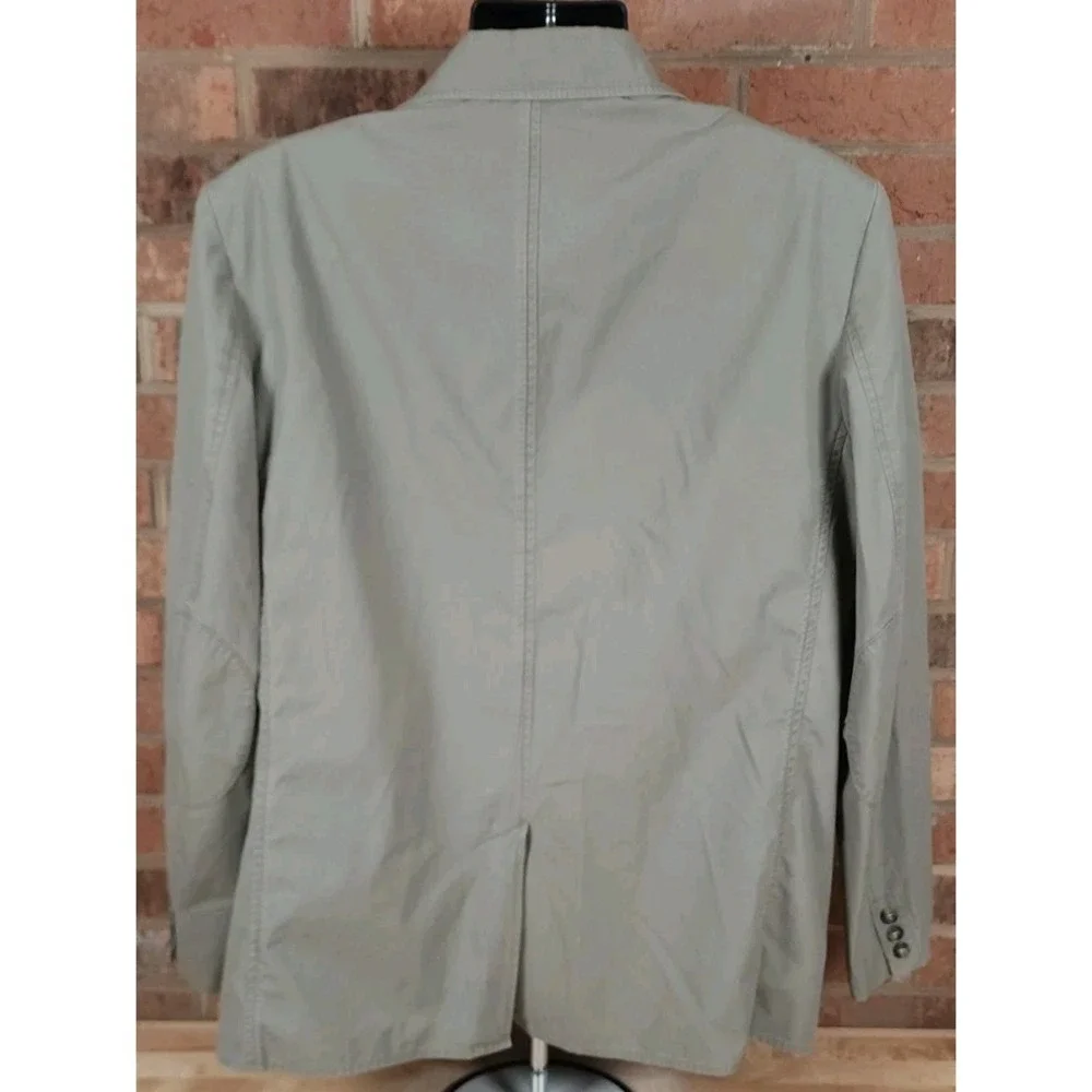LL Bean Blazer Mens 44 Short Jacket Mesh Lined Sport Coat Vintage‎ Green